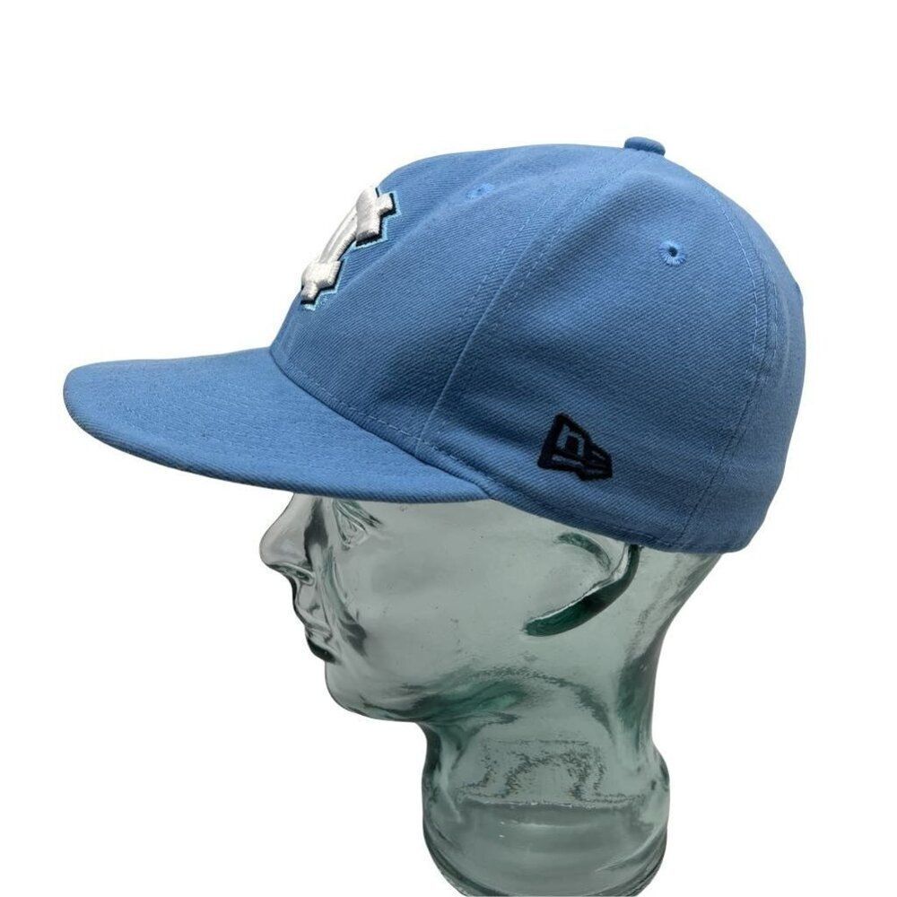 New Era 59FIFTY UNC Tar Heels Fitted Hat Size 7 Blue Good NCAA Baseball Cap - Picture 12 of 12